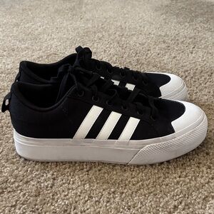 adidas Women’s Bravada Platform Sneaker Size 10